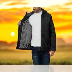 Insulated black jacket